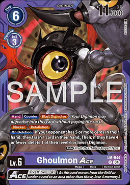 Ghoulmon Ace (LM-044)⁣ - Promos: World Convergence⁣ (Promo)⁣ [LM-044]