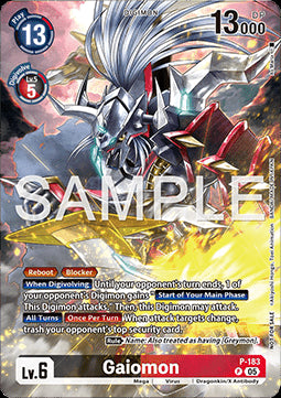 Gaiomon (P-183)⁣ - Promos⁣ (Promo)⁣ [183]