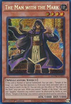 The Man with the Mark (V.1 - Secret Rare) - Maze of the Master (Secret Rare) [MZTM-001]