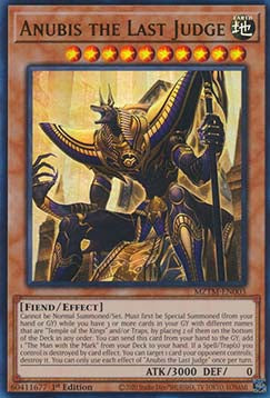 Anubis the Last Judge (V.1 - Ultra Rare)