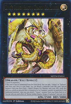 Divine Golden Shadow Dragon Dragluxion (V.1 - Ultra Rare)⁣ - Maze of the Master⁣ (Ultra Rare)⁣ [014]