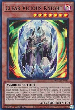 Clear Vicious Knight⁣ - Maze of the Master⁣ (Super Rare)⁣ [040]