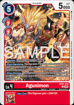 Agunimon (BT21-013)⁣ - World Convergence⁣ (Uncommon)⁣ [013]
