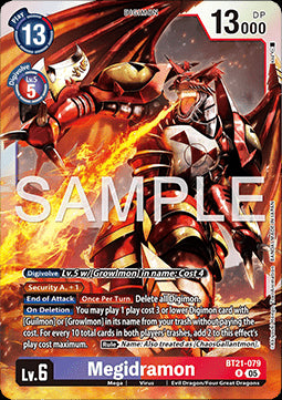 Megidramon (BT21-079)⁣ - World Convergence⁣ (Rare)⁣ [079]