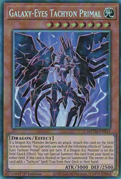 Galaxy-Eyes Tachyon Primal (V.2 - Collectors Rare)⁣ - Maze of the Master⁣ (Collectors Rare)⁣ [011]