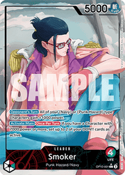 Smoker (OP10-001) (V.2) - Royal Blood (Alternate Art) [OP10-001]