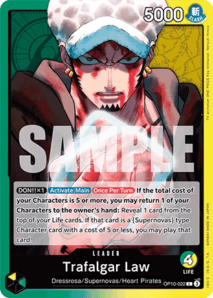 Trafalgar Law (OP10-022) (V.1)