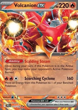 Volcanion ex⁣ - Journey Together⁣ (Double Rare)⁣ [031]