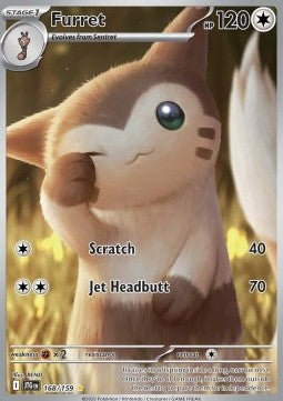 Furret⁣ - Journey Together⁣ (Illustration Rare)⁣ [168]