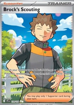 Brock's Scouting⁣ - Journey Together⁣ (Ultra Rare)⁣ [179]
