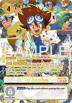 Tai Kamiya (BT21-102) (V.3)