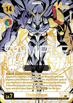 Omnimon (BT13-112)⁣ - World Convergence⁣ (Alternative Art)⁣ [BT13-112]