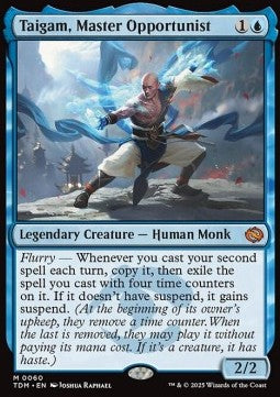 Taigam, Master Opportunist⁣ - Tarkir: Dragonstorm⁣ (Mythic)⁣ [60]