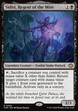 Sidisi, Regent of the Mire⁣ - Tarkir: Dragonstorm⁣ (Rare)⁣ [92]