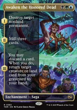 Awaken the Honored Dead⁣ - Tarkir: Dragonstorm: Extras⁣ (Rare)⁣ [383]