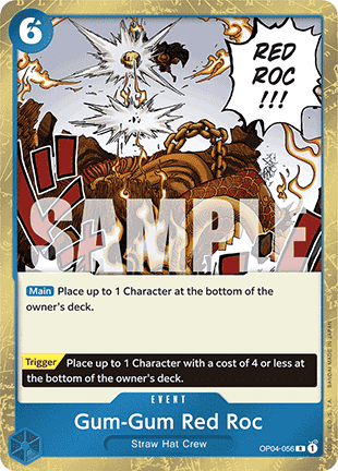 Gum-Gum Red Roc (OP04-056) (V.1)