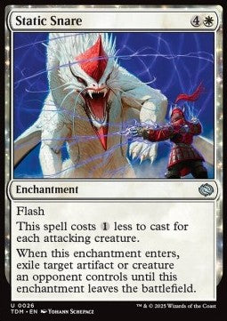 Static Snare⁣ - Tarkir: Dragonstorm⁣ (Uncommon)⁣ [26]