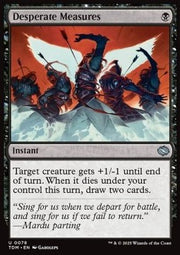Desperate Measures⁣ - Tarkir: Dragonstorm⁣ (Uncommon)⁣ [78]