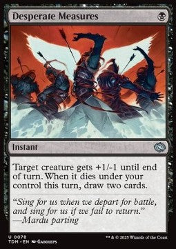 Desperate Measures⁣ - Tarkir: Dragonstorm⁣ (Uncommon)⁣ [78]