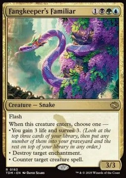 Fangkeeper's Familiar⁣ - Tarkir: Dragonstorm⁣ (Rare)⁣ [183]