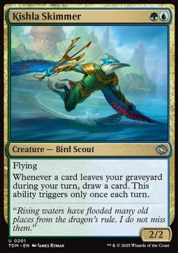 Kishla Skimmer⁣ - Tarkir: Dragonstorm⁣ (Uncommon)⁣ [201]