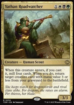 Yathan Roadwatcher⁣ - Tarkir: Dragonstorm⁣ (Rare)⁣ [236]