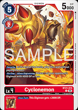 Cyclonemon (BT21-015)⁣ - World Convergence⁣ (Common)⁣ [015]