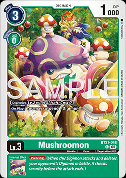 Mushroomon (BT21-048)⁣ - World Convergence⁣ (Common)⁣ [048]