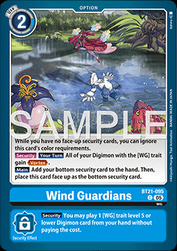 Wind Guardians (BT21-095)⁣ - World Convergence⁣ (Common)⁣ [095]