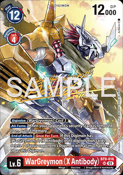 WarGreymon (X Antibody) (BT9-016)⁣ - World Convergence⁣ (Alternative Art)⁣ [BT9-016]