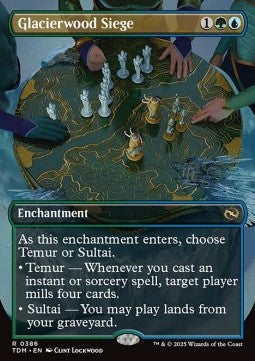 Glacierwood Siege⁣ - Tarkir: Dragonstorm: Extras⁣ (Rare)⁣ [386]
