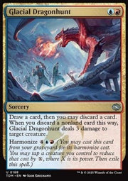 Glacial Dragonhunt⁣ - Tarkir: Dragonstorm⁣ (Uncommon)⁣ [188]