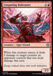 Unsparing Boltcaster⁣ - Tarkir: Dragonstorm⁣ (Uncommon)⁣ [130]
