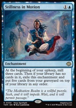 Stillness in Motion⁣ - Tarkir: Dragonstorm⁣ (Rare)⁣ [59]