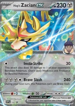 Hop's Zacian ex⁣ - SV Black Star Promos⁣ (Promo)⁣ [193]