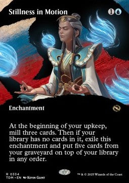 Stillness in Motion⁣ - Tarkir: Dragonstorm: Extras⁣ (Rare)⁣ [334]