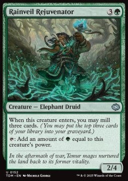 Rainveil Rejuvenator⁣ - Tarkir: Dragonstorm⁣ (Uncommon)⁣ [152]