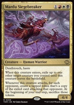 Mardu Siegebreaker⁣ - Tarkir: Dragonstorm⁣ (Rare)⁣ [206]