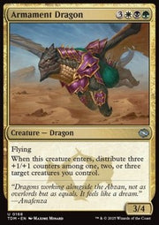 Armament Dragon⁣ - Tarkir: Dragonstorm⁣ (Uncommon)⁣ [168]