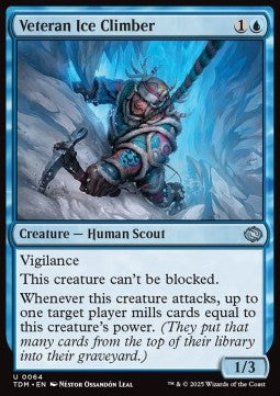 Veteran Ice Climber⁣ - Tarkir: Dragonstorm⁣ (Uncommon)⁣ [64]