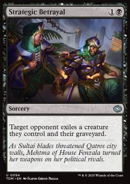 Strategic Betrayal⁣ - Tarkir: Dragonstorm⁣ (Uncommon)⁣ [94]
