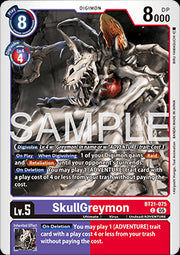 SkullGreymon (BT21-075)⁣ - World Convergence⁣ (Common)⁣ [075]