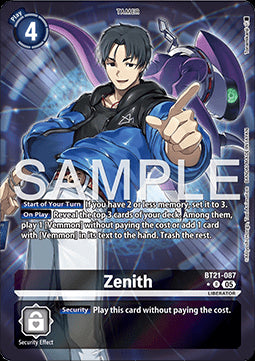 Zenith (BT21-087) (V.2)⁣ - World Convergence⁣ (Alternative Art)⁣ [087]