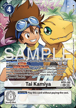 Tai Kamiya (BT21-102) (V.2)⁣ - World Convergence⁣ (Alternative Art)⁣ [102]