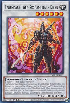 Legendary Lord Six Samurai - Kizan⁣ - Alliance Insight⁣ (Common)⁣ [042]