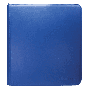 Ultra Pro Vivid Zippered 12-Pocket PRO-Binder (Blue)