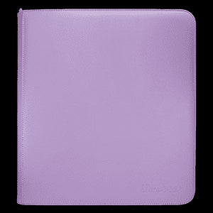 Ultra Pro Vivid Zippered 12-Pocket PRO-Binder (Purple)