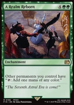 A Realm Reborn⁣ - Magic: The Gathering - FINAL FANTASY⁣ (Rare)⁣ [196]