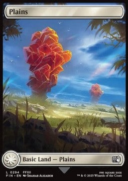 Plains (V.1)⁣ - Magic: The Gathering - FINAL FANTASY⁣ (Land)⁣ [294]