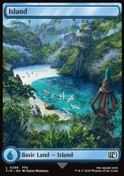 Island (V.2)⁣ - Magic: The Gathering - FINAL FANTASY⁣ (Land)⁣ [298]